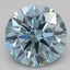 2.51 Ct. Fancy Vivid Blue Round Lab Grown Diamond