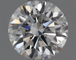Round diamond — real photo