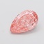 2.59 Ct. Fancy Vivid  Pink Pear Lab Grown Diamond
