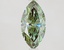 1.22 Ct. Fancy Vivid Green Marquise Lab Grown Diamond