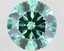 11.00 Ct. Fancy Vivid Green Round Lab Grown Diamond