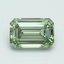 1.06 Ct. Fancy Vivid Green Emerald Lab Grown Diamond