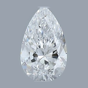 Pear diamond — real photo