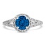 Modern Reproduction Sapphire Vintage Ring