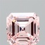 3.20 Ct. Fancy Intense Pink Asscher Lab Grown Diamond