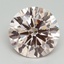 10.01 Ct. Fancy Intense Pink Round Lab Grown Diamond