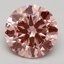 3.00 Ct. Fancy Intense Pink Round Lab Grown Diamond