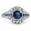 Art Deco Sapphire Vintage Ring