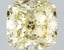 3.03 Ct. Fancy Yellow Cushion Lab Grown Diamond