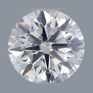 Round diamond — real photo