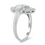 The Minette Ring, smalltop view on a hand
