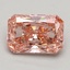 1.60 Ct. Fancy Intense Pink Radiant Lab Grown Diamond