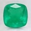 8mm Cushion Emerald