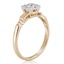 The Iniabi Ring, smalltop view on a hand