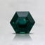 5.8x5.7mm Green Hexagon Montana Sapphire