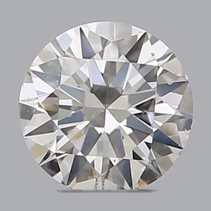 Round diamond — real photo