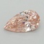 1.00 Ct. Fancy Intense Pink Pear Lab Grown Diamond