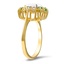 The Ellsworth Ring, smalltop view on a hand