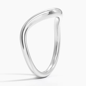 Silhouette Ring in Platinum