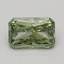 2.05 Ct. Fancy Vivid Green Radiant Lab Grown Diamond