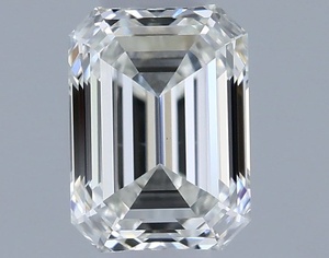 Emerald diamond — real photo
