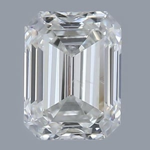 Emerald diamond — real photo