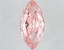 6.61 Ct. Fancy Vivid Pink Marquise Lab Grown Diamond