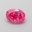 1.09 Ct. Fancy Vivid  Pink Oval Lab Grown Diamond