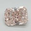 7.55 Ct. Fancy Intense Pink Radiant Lab Grown Diamond