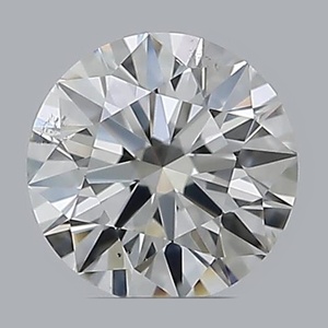 Round diamond — real photo