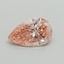 0.40 Ct. Fancy Intense Pink Pear Lab Grown Diamond