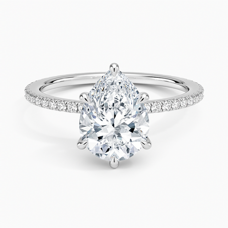 Perfect Fit Hidden Halo Eternity Diamond Ring