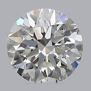 Round diamond — real photo