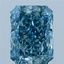 4.15 Ct. Fancy Vivid Blue Radiant Lab Grown Diamond