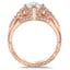 Intricate Heirloom Inspired Ring, smallside view