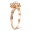 The Joaquin Ring, smalltop view on a hand