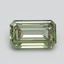 1.00 Ct. Fancy Intense Green Emerald Lab Grown Diamond