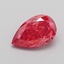 1.09 Ct. Fancy Vivid  Pink Pear Lab Grown Diamond