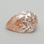 1.12 Ct. Fancy Intense Pink Pear Lab Grown Diamond