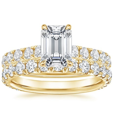 18K Yellow Gold Luxe Anthology Diamond Bridal Set