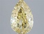 3.07 Ct. Fancy Intense  Yellow Pear Lab Grown Diamond