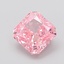 1.91 Ct. Fancy Vivid  Pink Radiant Lab Grown Diamond