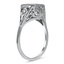 The Ronia Ring, smalltop view on a hand