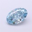 1.18 Ct. Fancy Vivid  Blue Oval Lab Grown Diamond