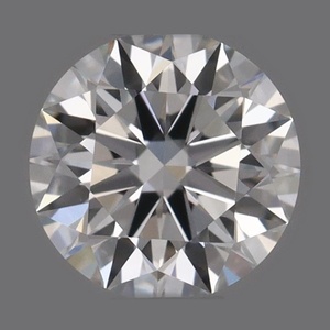 Round diamond — real photo