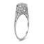 The Pandara Ring, smalltop view on a hand