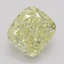 1.50 Ct. Fancy Yellow Cushion Diamond