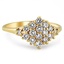 Modern Diamond Vintage Ring