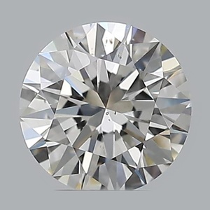 Round diamond — real photo