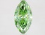 1.43 Ct. Fancy Vivid Green Marquise Lab Grown Diamond